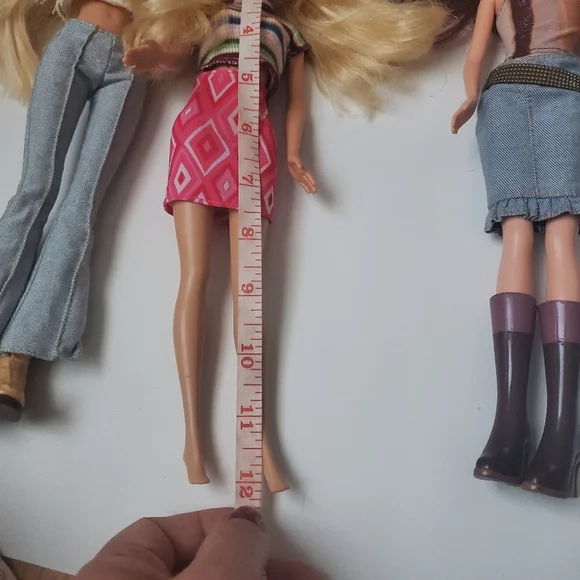 My SCENE VINTAGE DOLL 19991st edition8 piece doll collectionMY SCENE 1999.